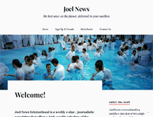 Tablet Screenshot of joelnews.org